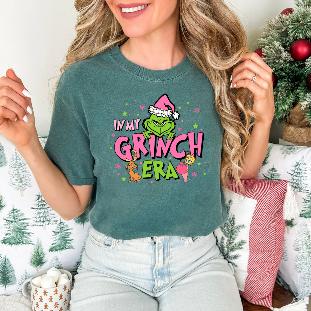 In My Grinch Era (pink)-Tee