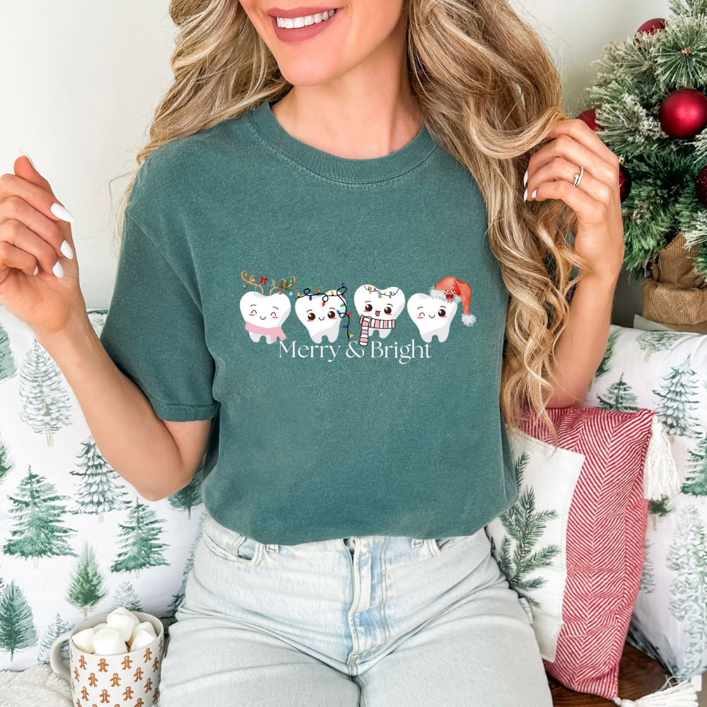 Merry & Bright Teeth- Tee