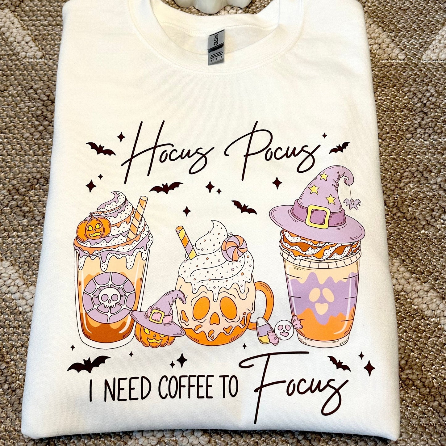Hocus Pocus coffee to focus-Sweatshirt