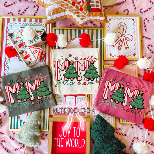 Holly Jolly Momma - Shirt/ Sweatshirt