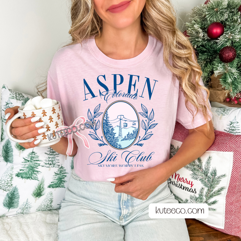 Aspen Colorado Ski- Shirt/ Sweatshirt