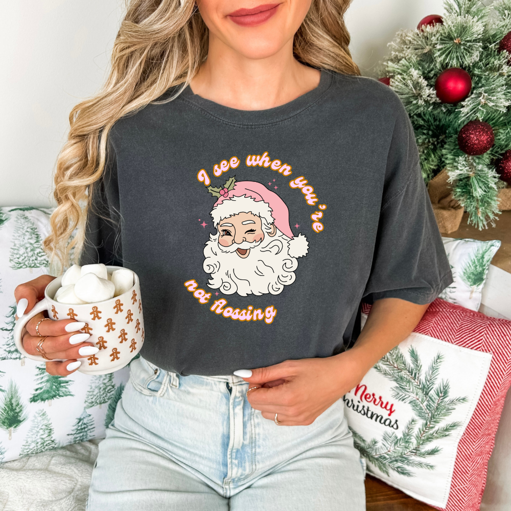 Not Flossing Santa- Tee