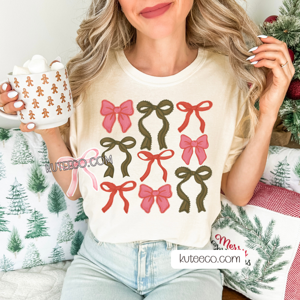 Christmas Bows - Shirt/ Sweatshirt