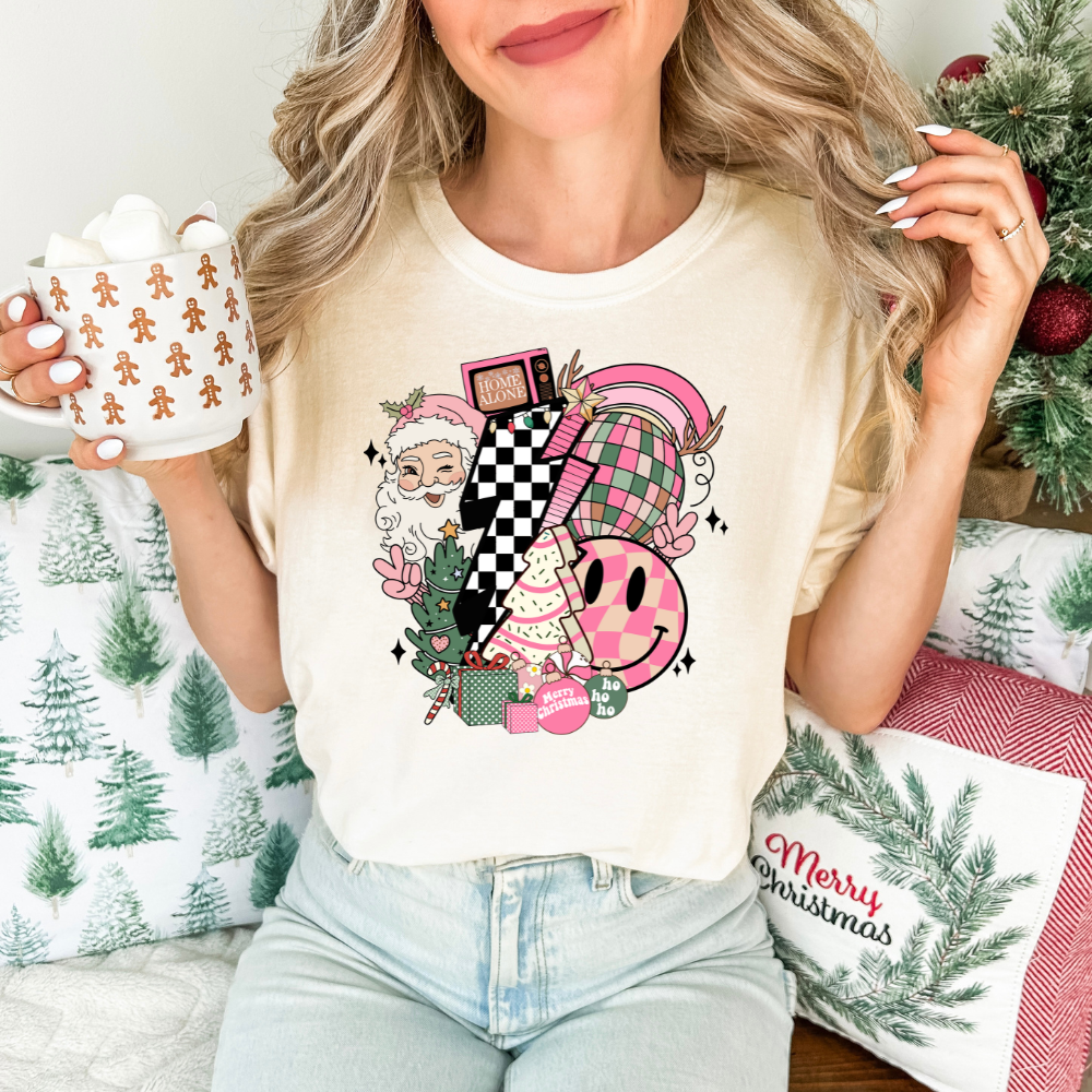 Graphic Christmas- Tee