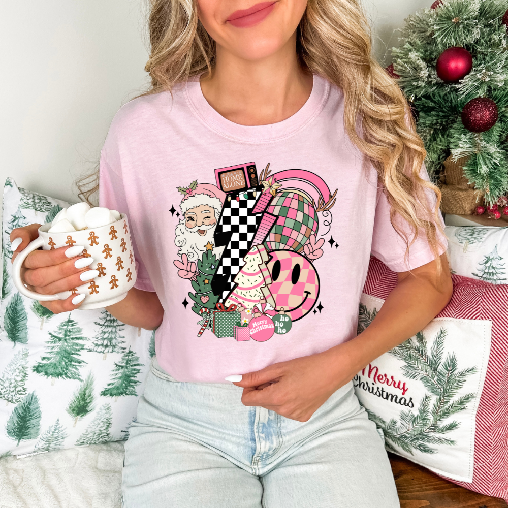 Graphic Christmas- Tee