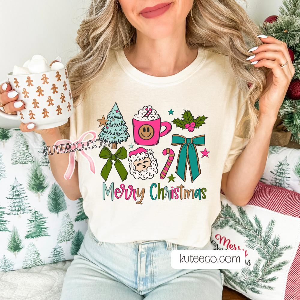 Merry Christmas Doodles- Shirt/ Sweatshirt