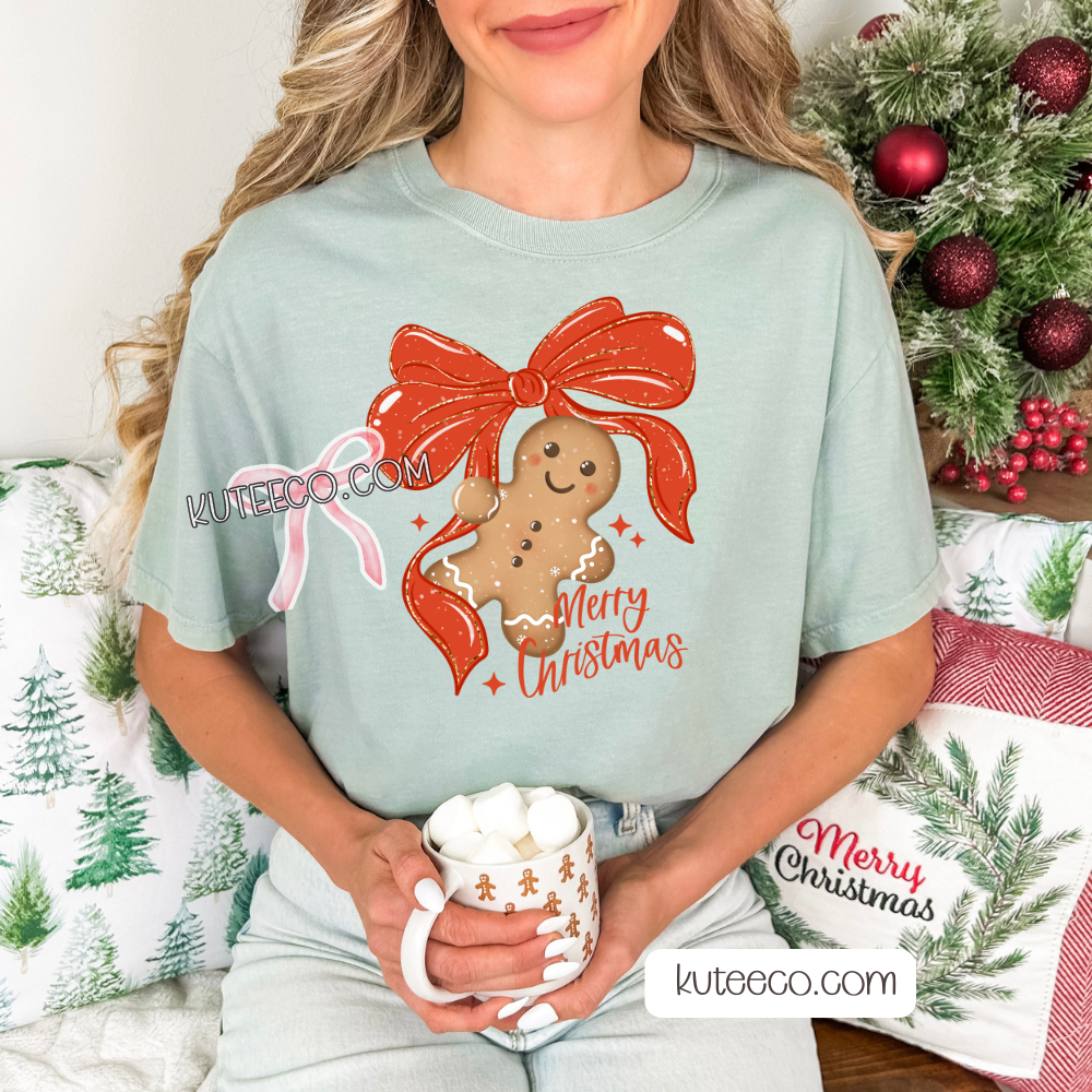 Gingerbread Merry Christmas- Shirt/ Sweatshirt