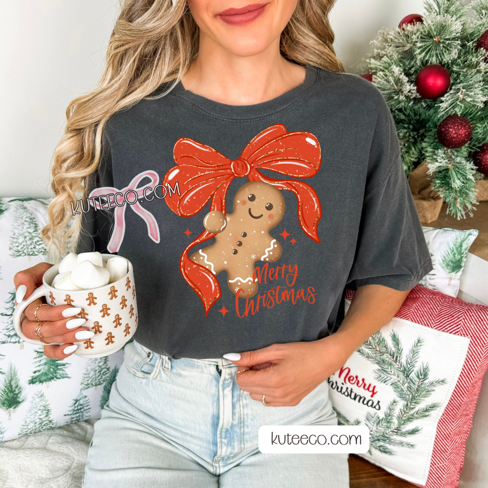 Gingerbread Merry Christmas- Shirt/ Sweatshirt