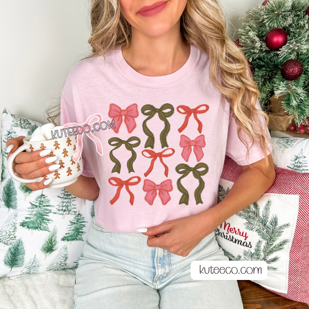 Christmas Bows - Shirt/ Sweatshirt