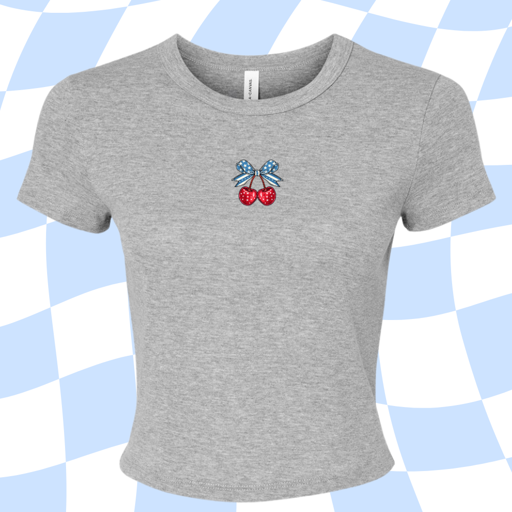 Mini Cherry -Baby Tee