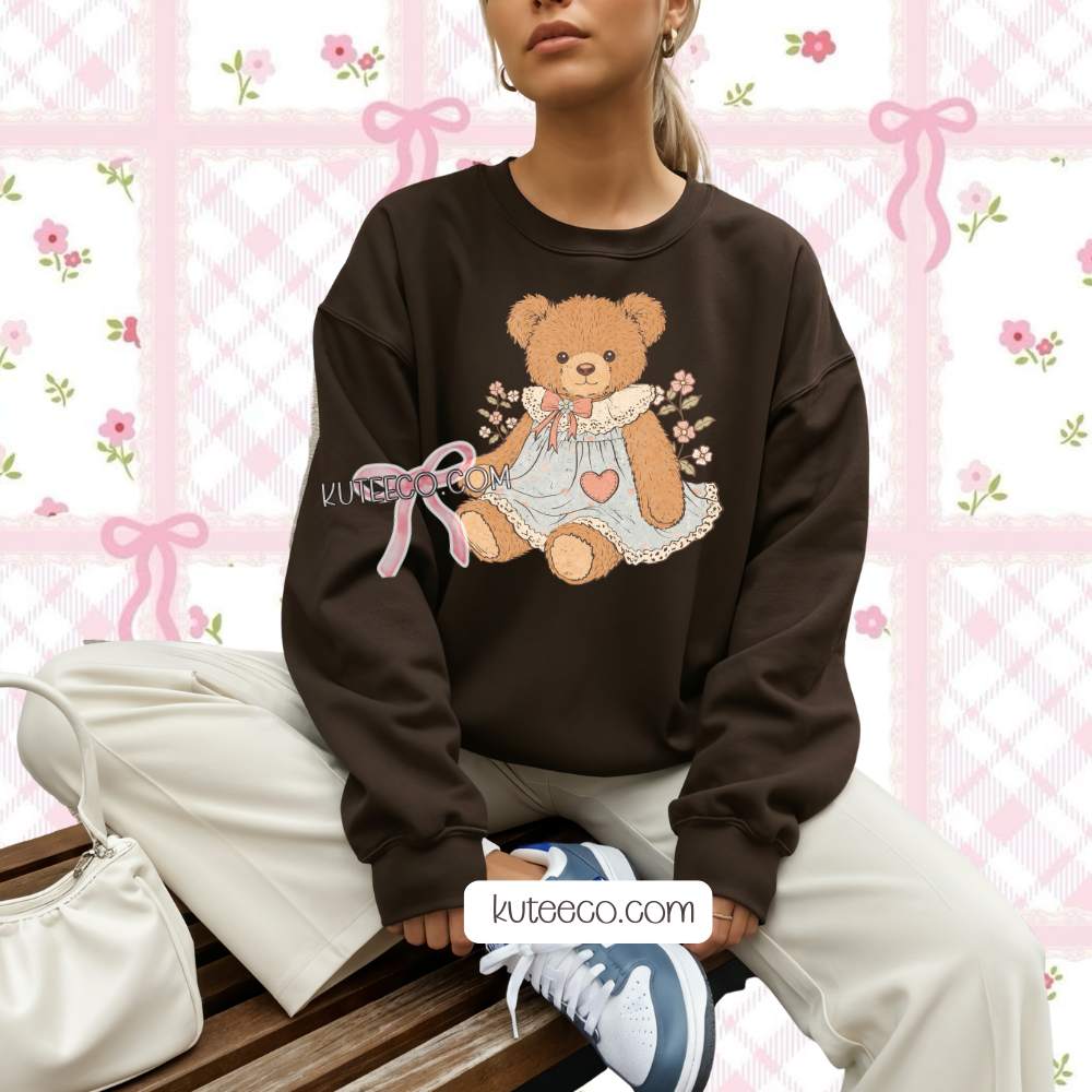 Floral Bear - Shirt/ Sweatshirt