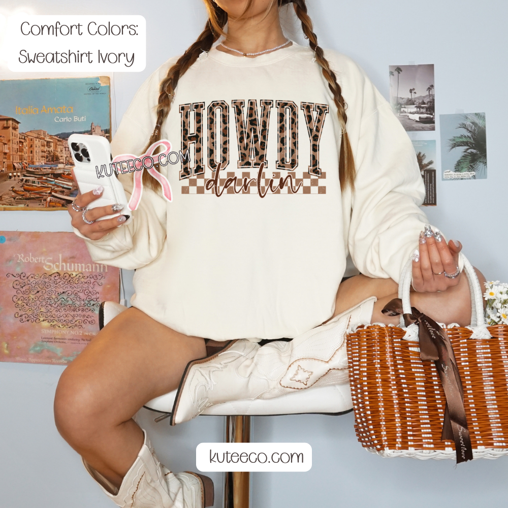 HOWDY DARLIN - Shirt/ Sweatshirt