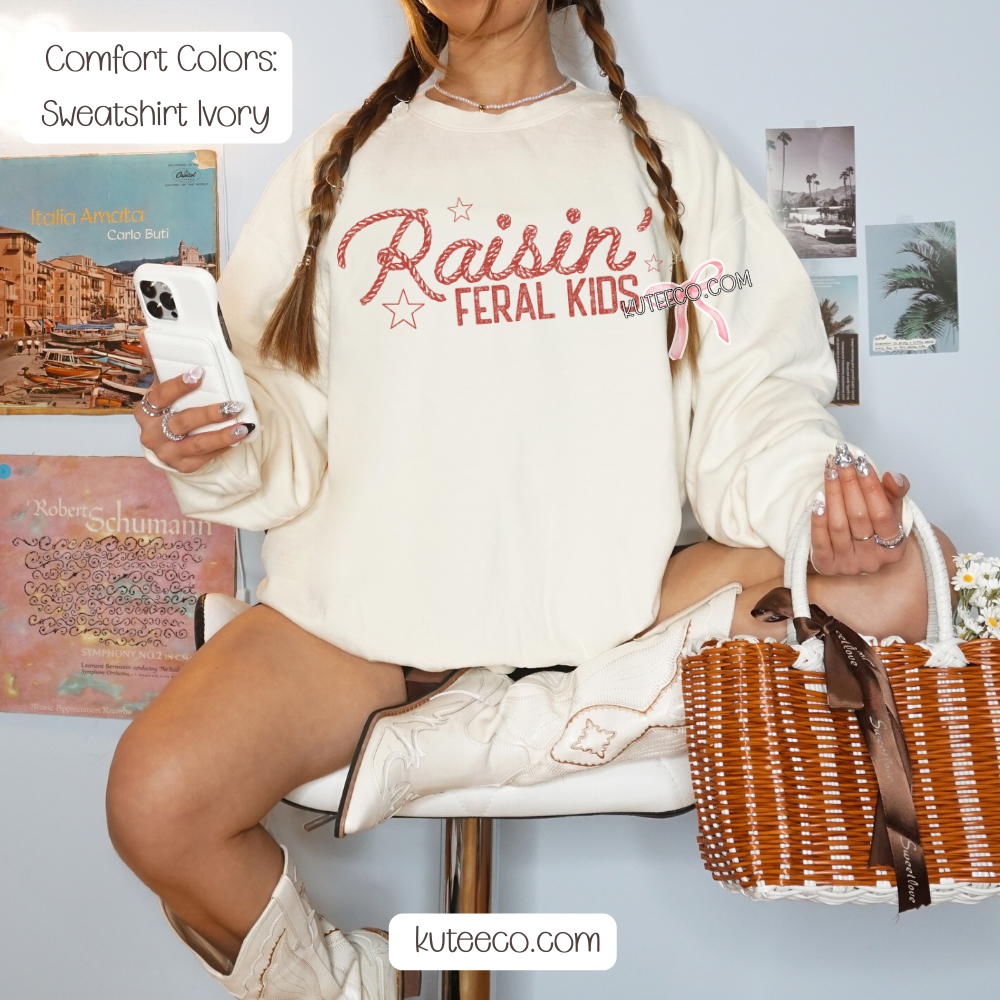 Raisin Feral Kids Premium- Shirt/ Sweatshirt