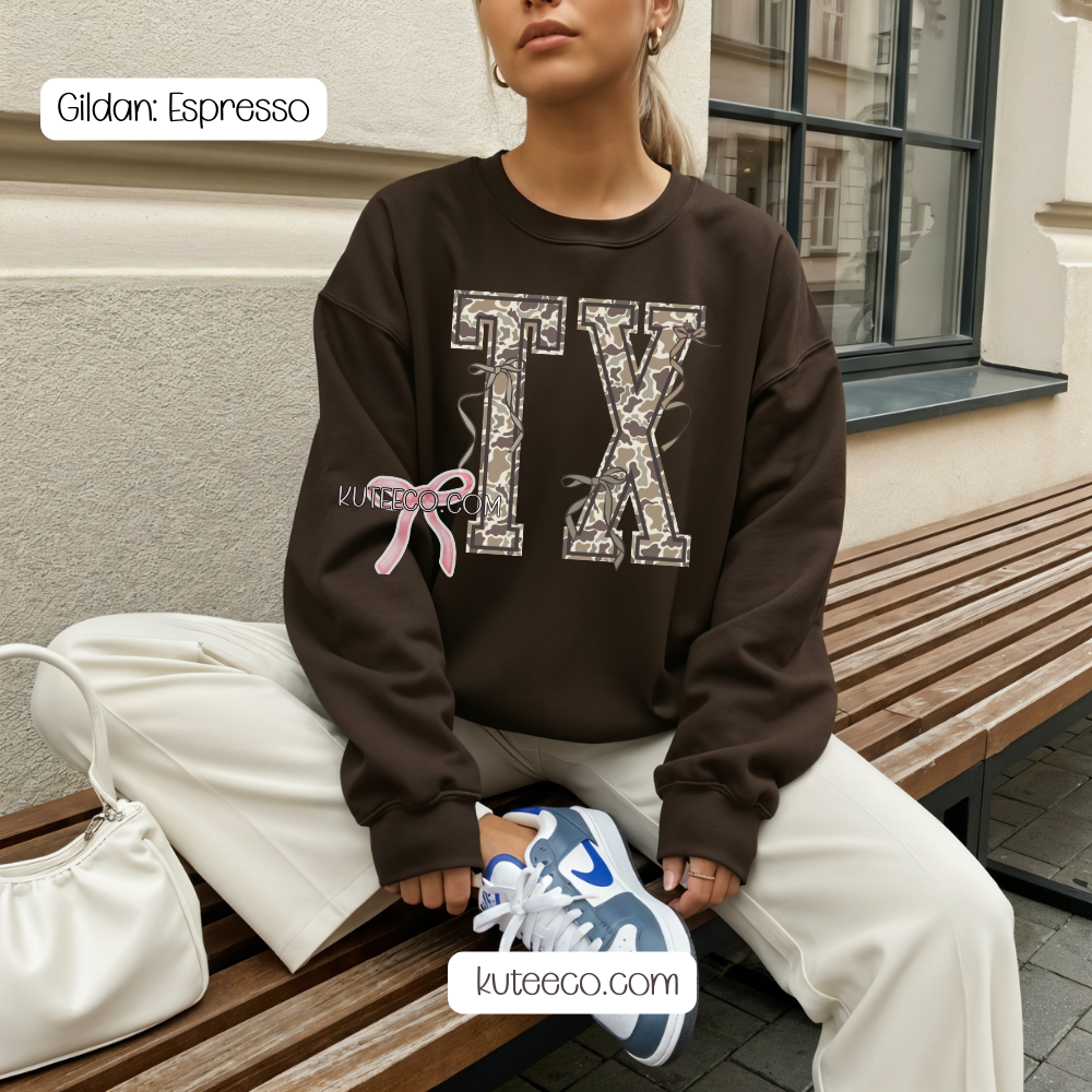 TX camo bow's - Shirt/ Sweatshirt