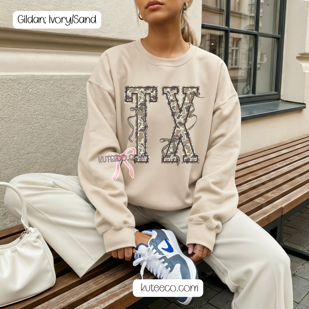 TX camo bow's - Shirt/ Sweatshirt