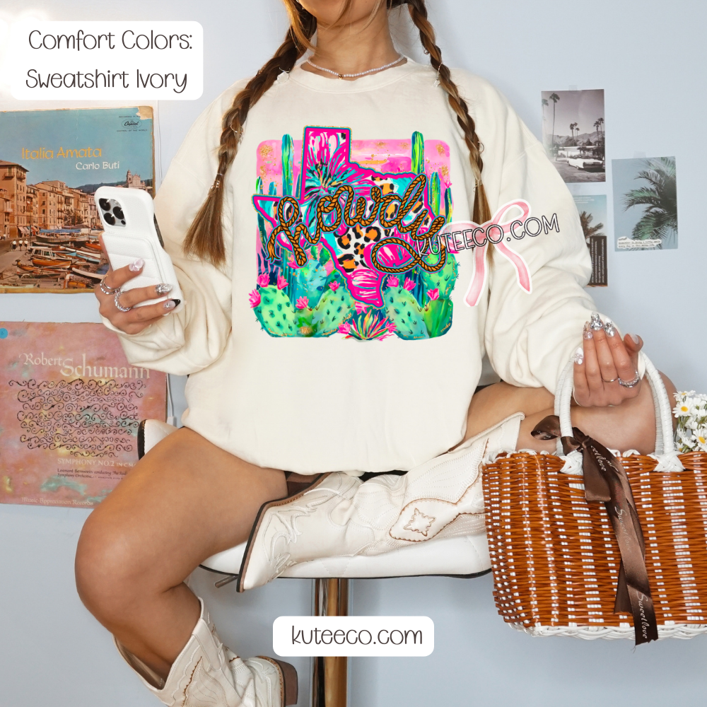 Howdy Texas Comfort colors Shirt/ Sweatshirt-