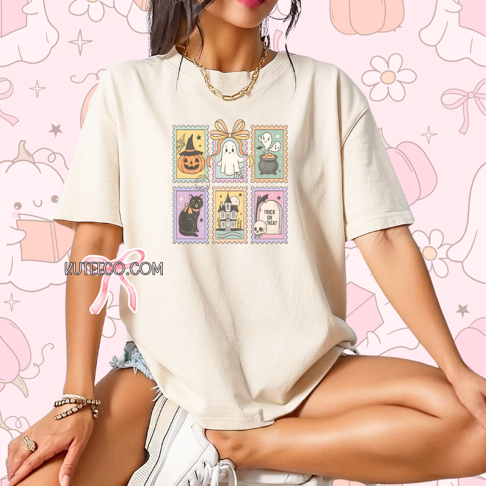 Spooky Stamps- T-shirt/ Sweater