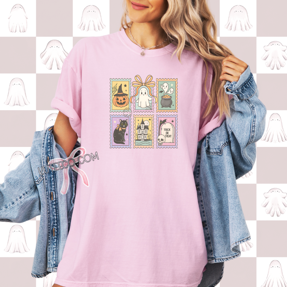 Spooky Stamps- T-shirt/ Sweater