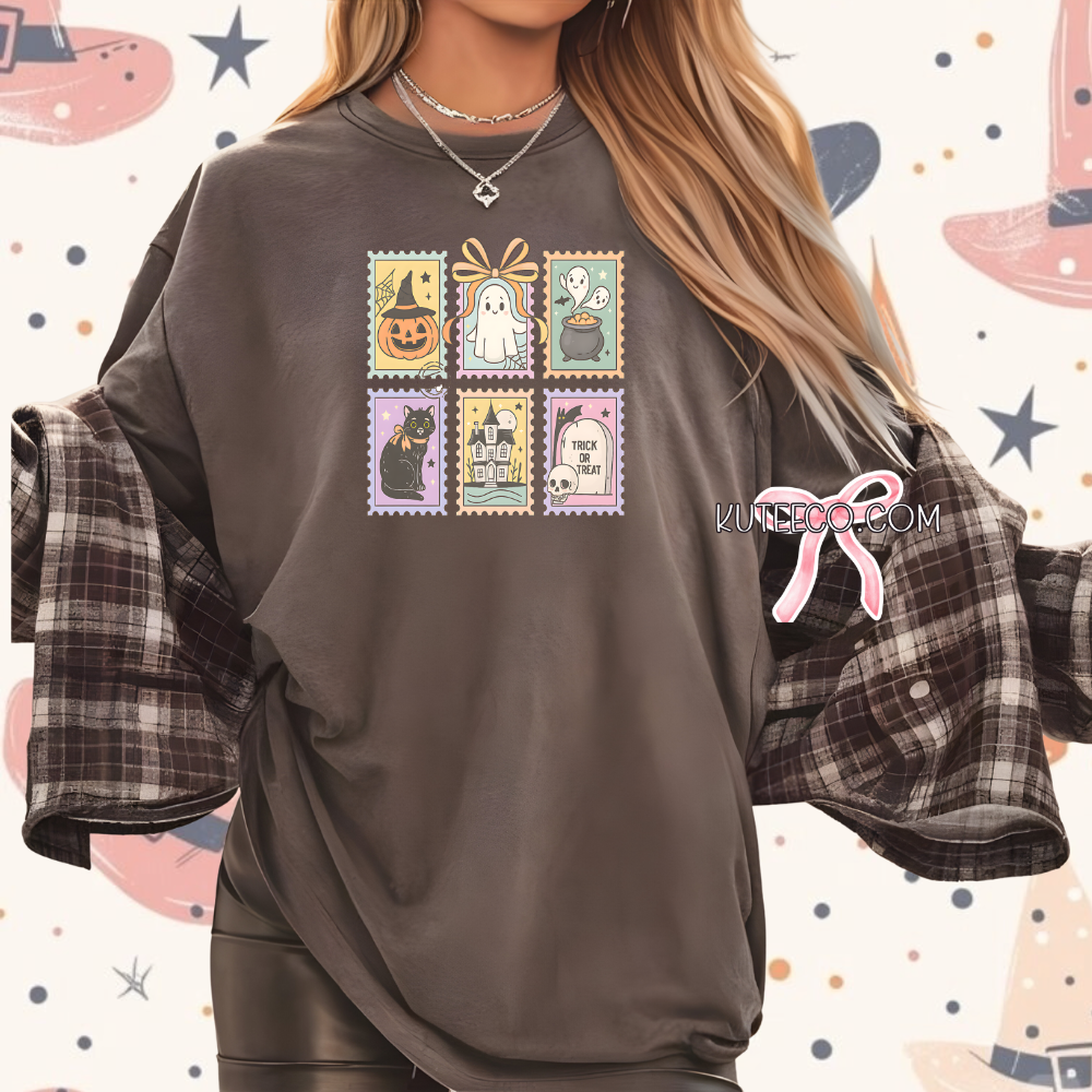 Spooky Stamps- T-shirt/ Sweater