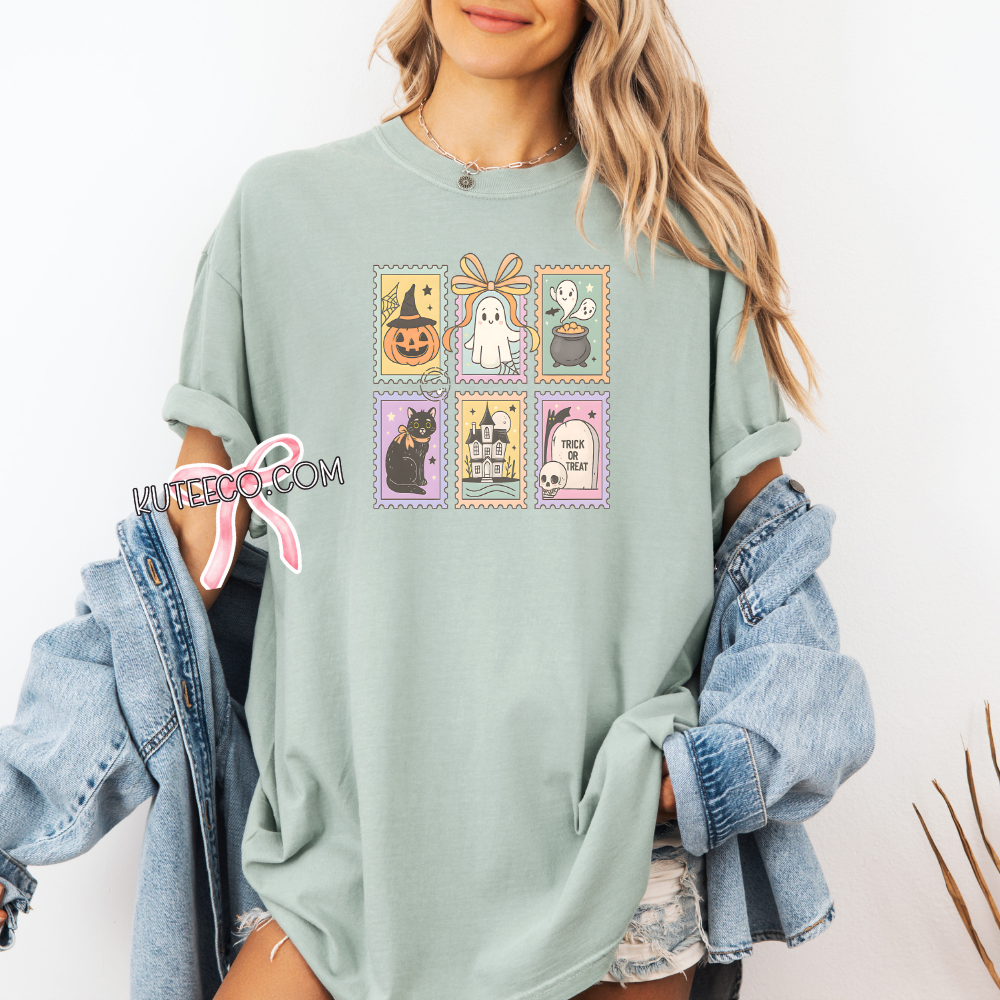 Spooky Stamps- T-shirt/ Sweater