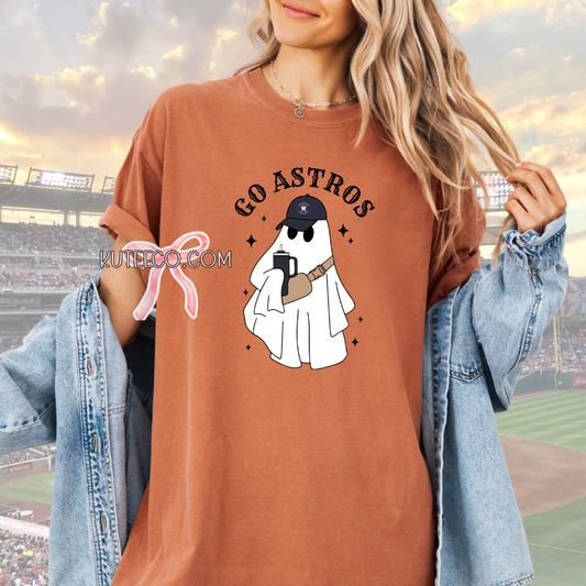 Go Astros Spooky- T-Shirt