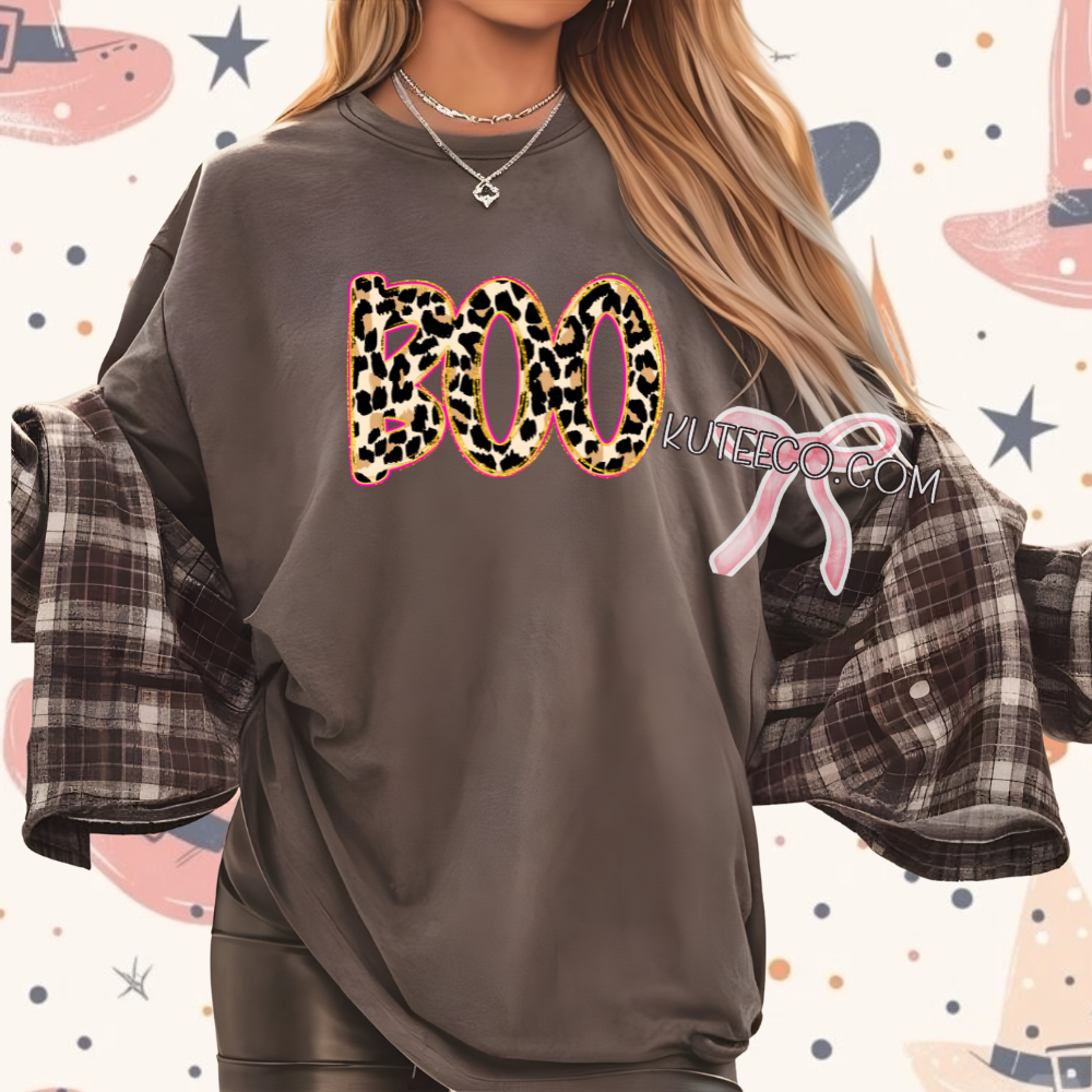 Boo Leopard -T-Shirt