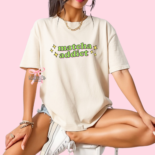 Matcha Addict-T-Shirt