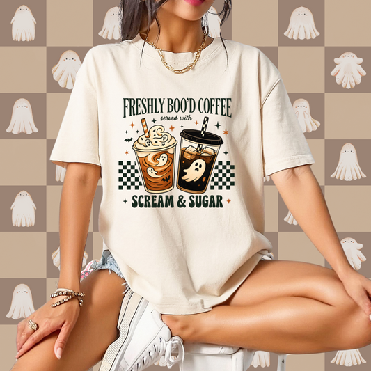 Freshly Boo'd Coffee- T-shirt/ Sweater