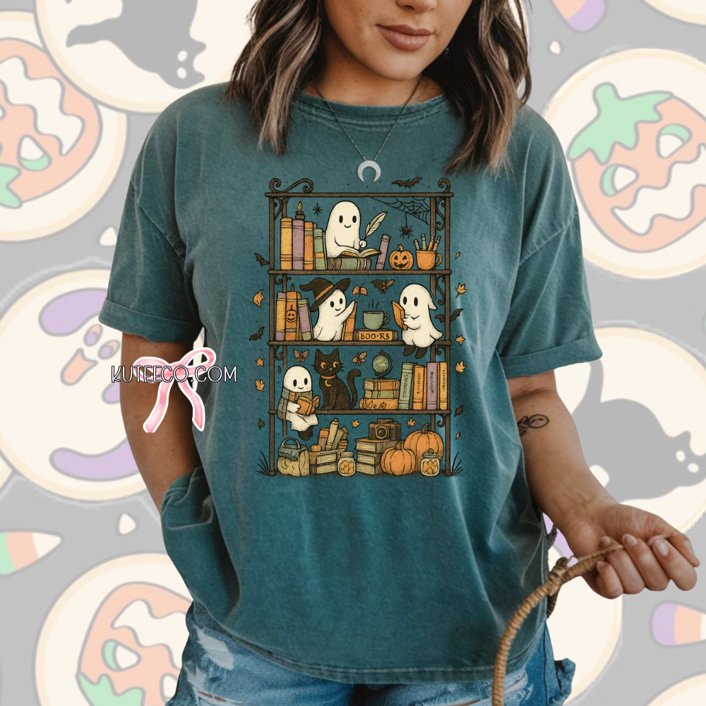 Ghost Library- T-shirt/ Sweater