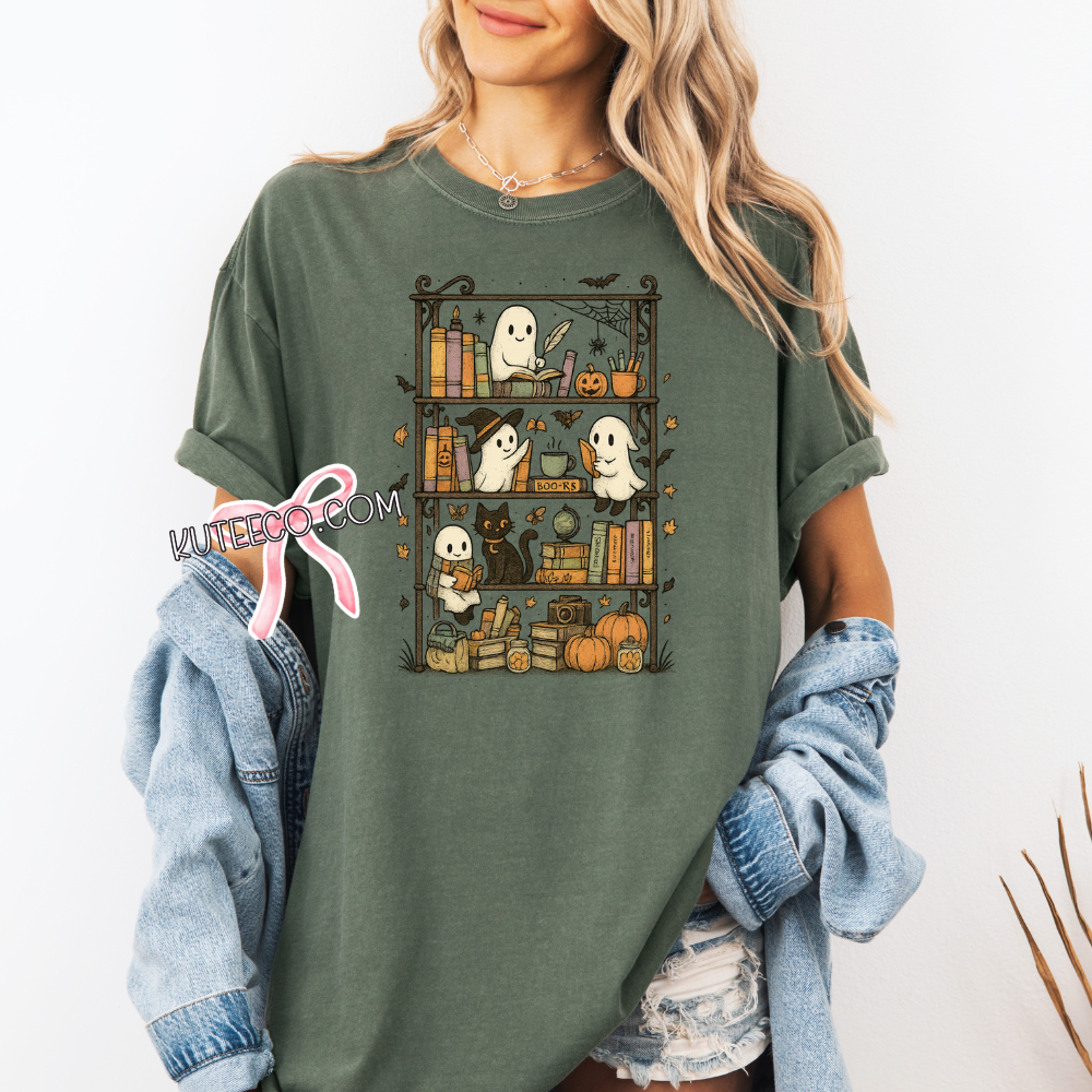 Ghost Library- T-shirt/ Sweater