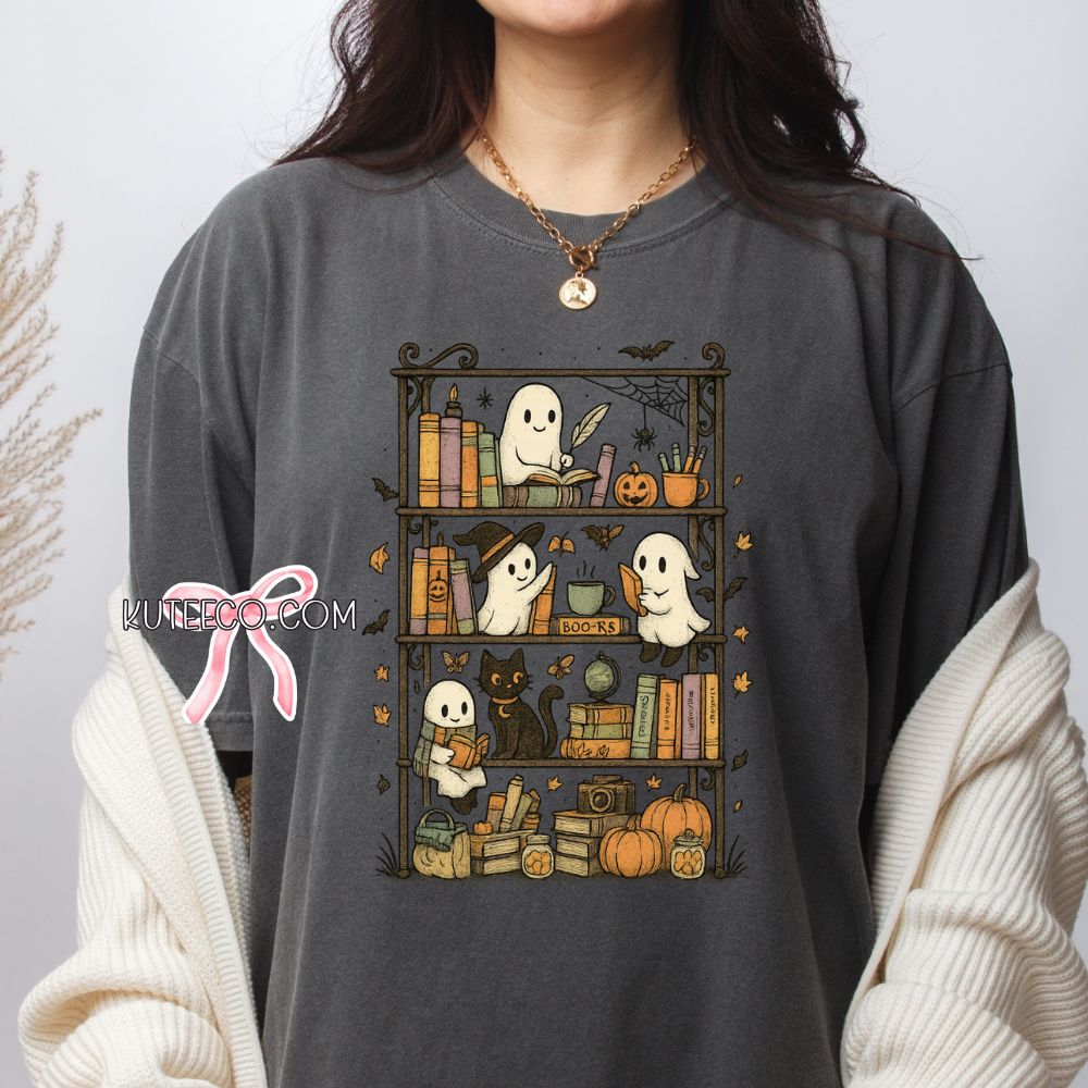 Ghost Library- T-shirt/ Sweater