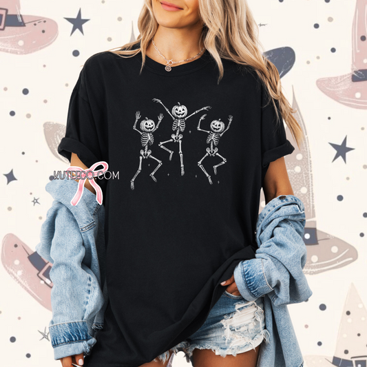 Pumpkin Skelly- T-Shirt & Sweater