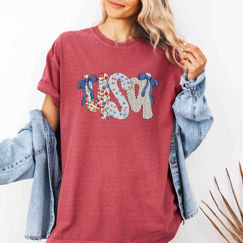 USA Bow- T-Shirt
