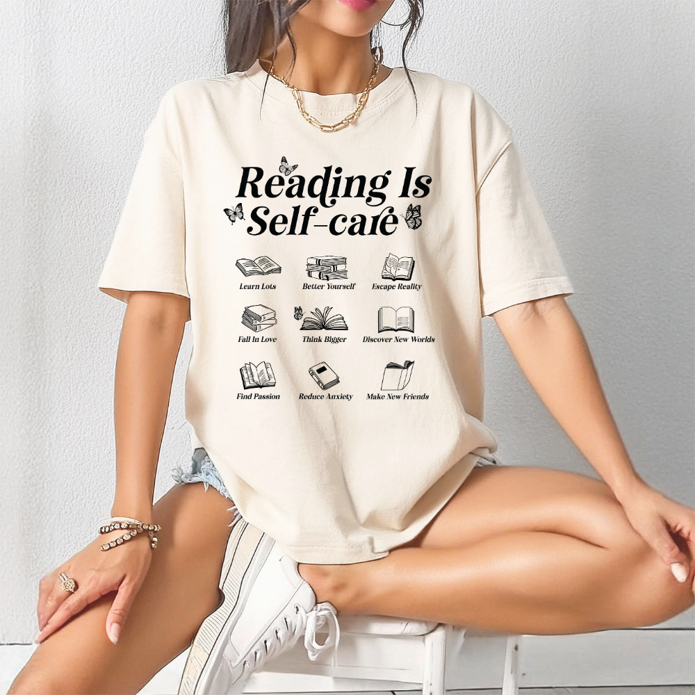 Reading is Self Care- Tee