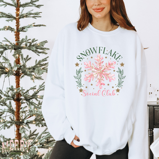 Snowflake Club- Sweater