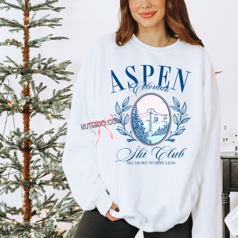Aspen Colorado Ski- Shirt/ Sweatshirt