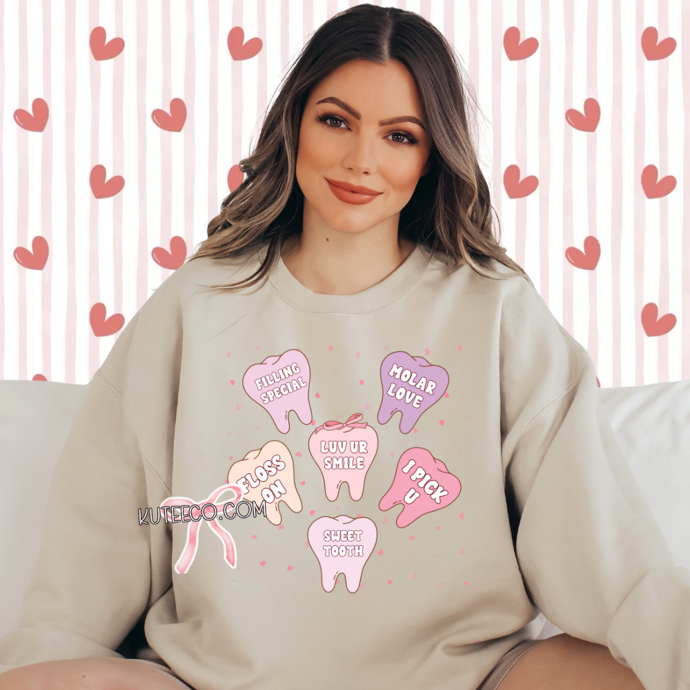 Dental Hearts Valentine- Shirt/ Sweatshirt