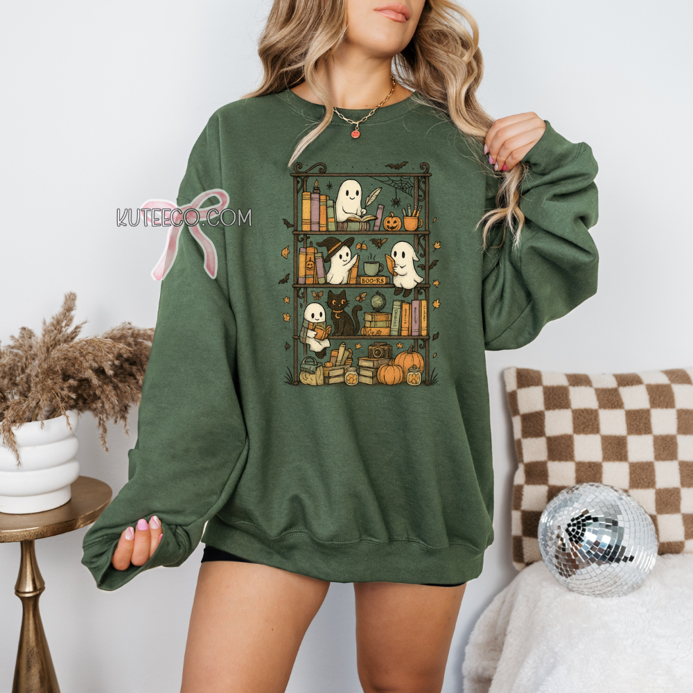 Ghost Library- T-shirt/ Sweater