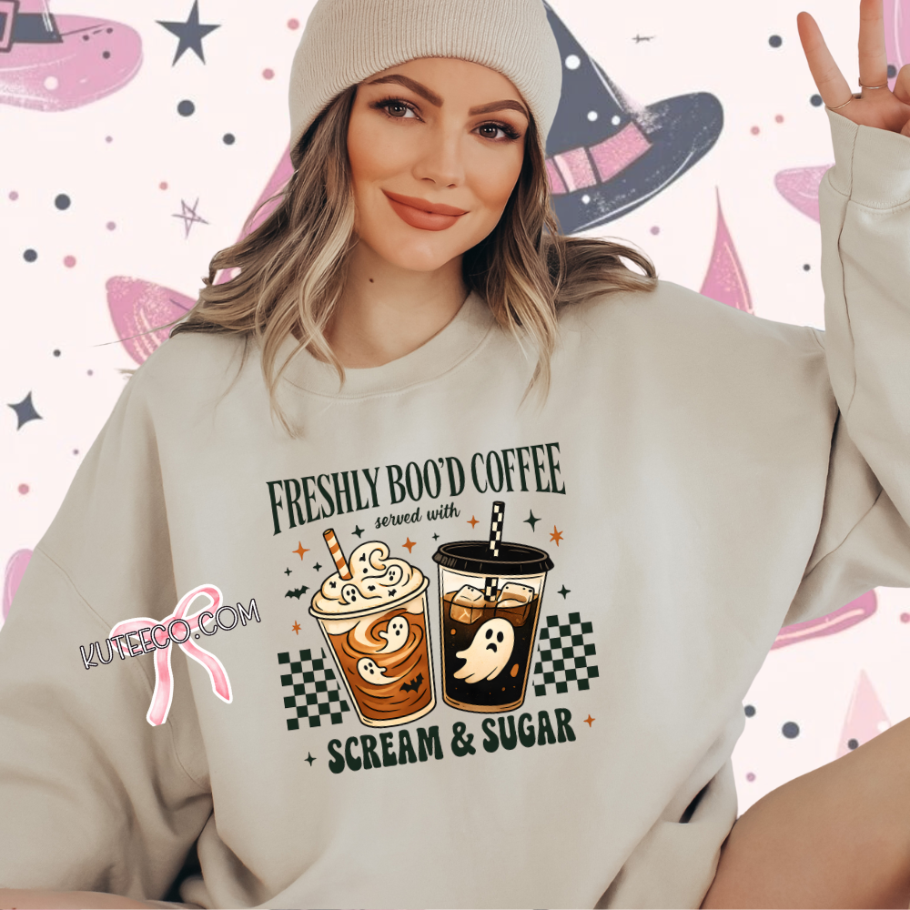 Freshly Boo'd Coffee- T-shirt/ Sweater