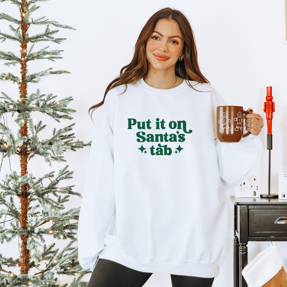 Put It On Santa’s Tab-Sweater