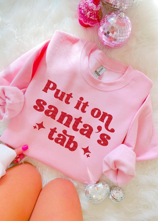 Put It On Santa’s Tab-Sweater