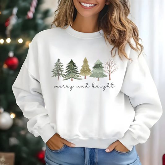 Merry and bright- Sweater