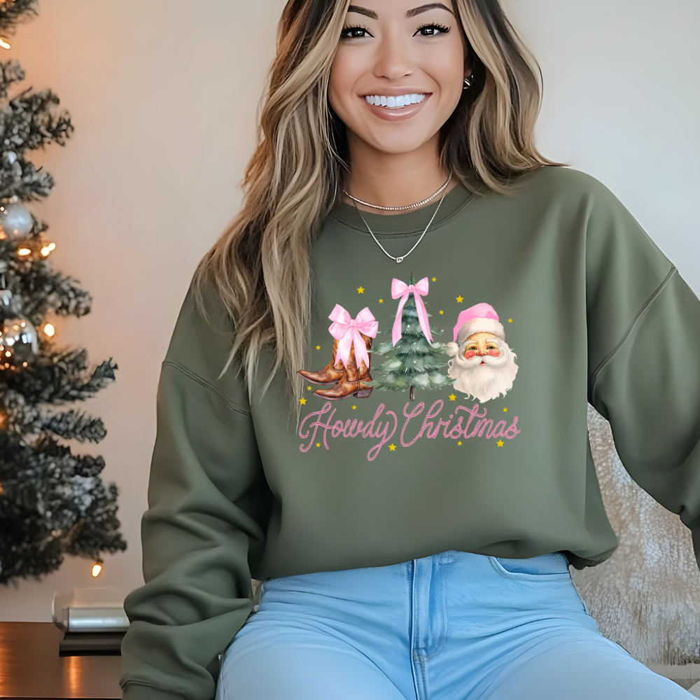 Howdy Christmas- Sweater