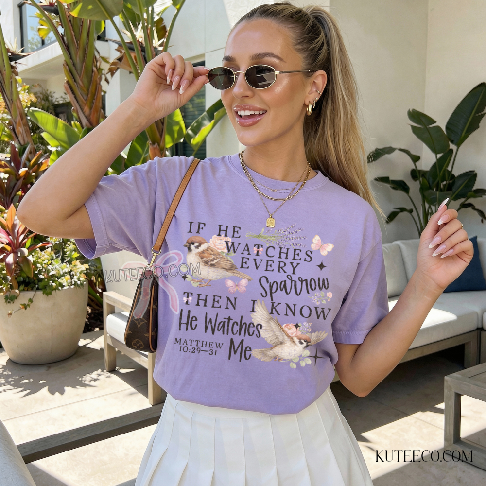 Sparrow Tee-  Comfort colors Shirt/ Sweatshirt