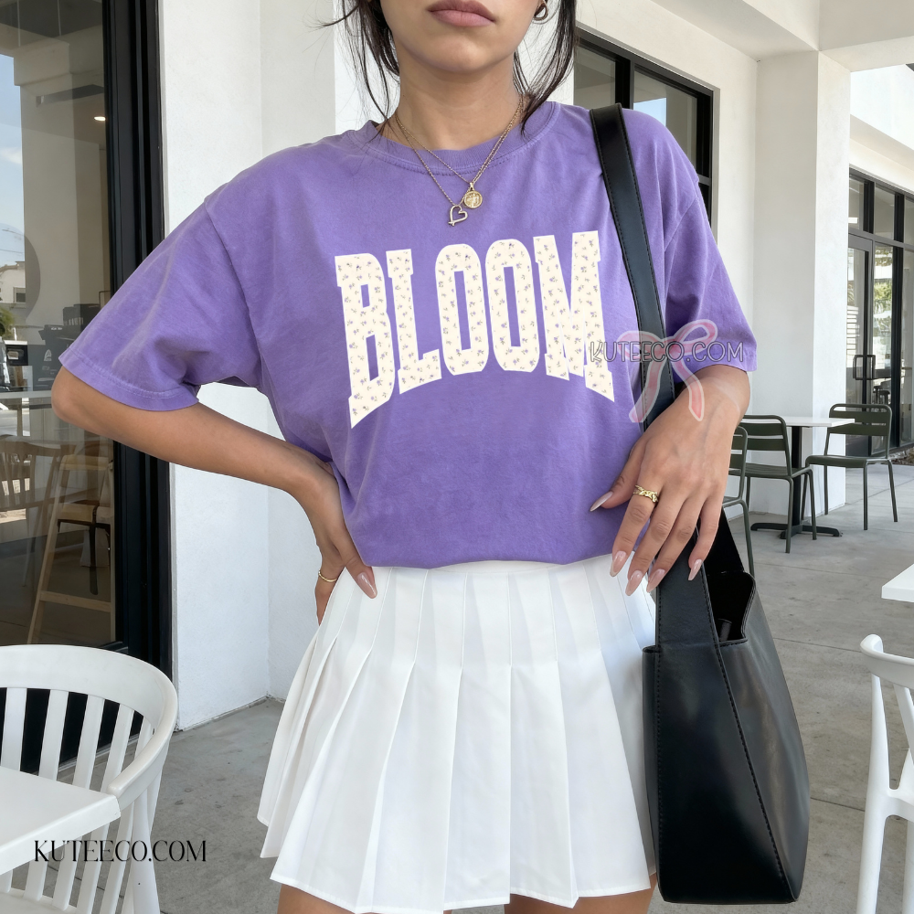 Bloom- Comfort colors Shirt/ Sweatshirt