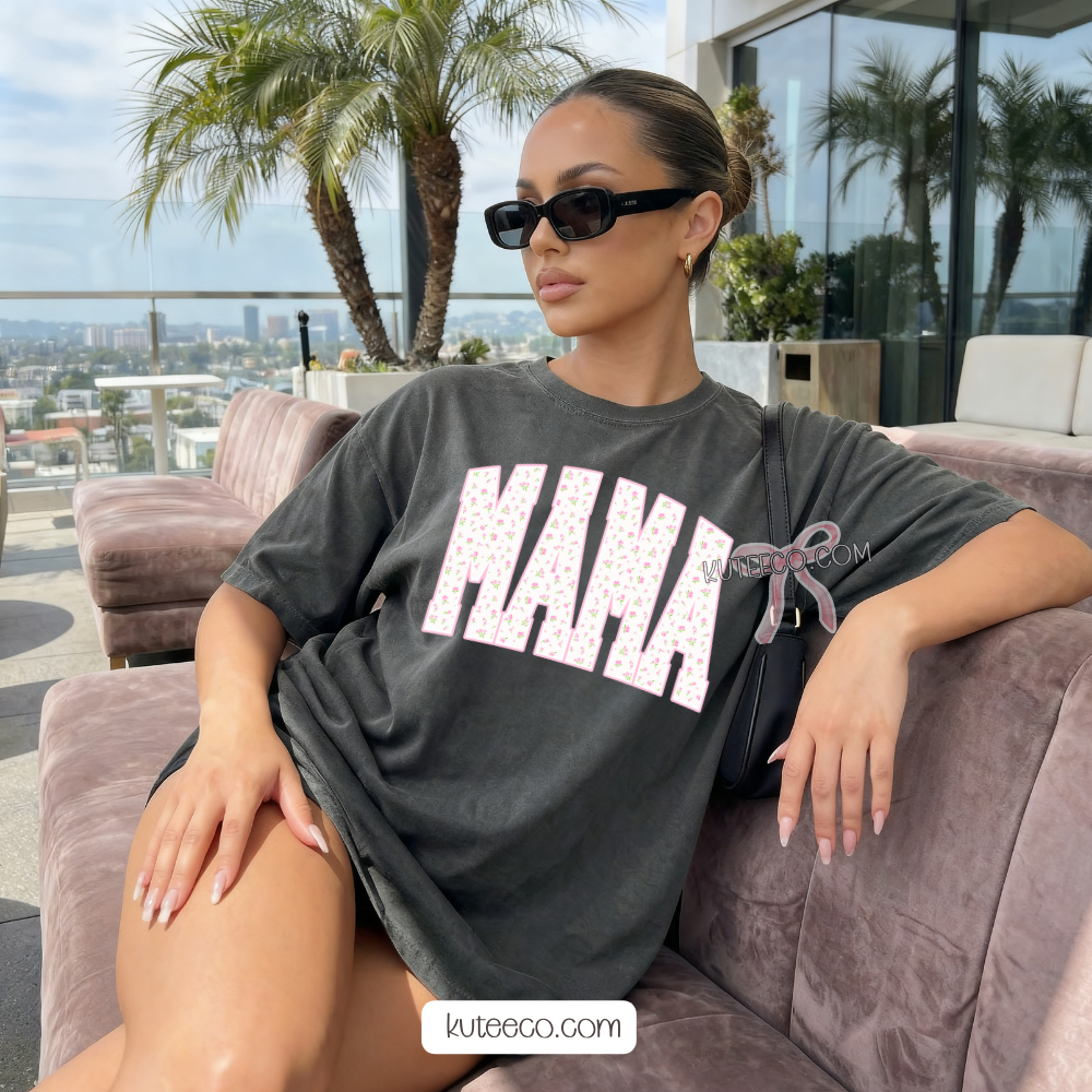 Mama Floral - Premium Comfort Sweatshirt/ Tee