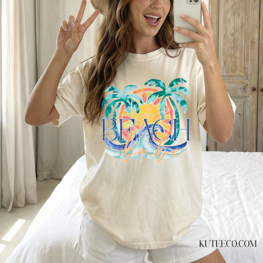 Beach Babe- Comfort Colors Tee