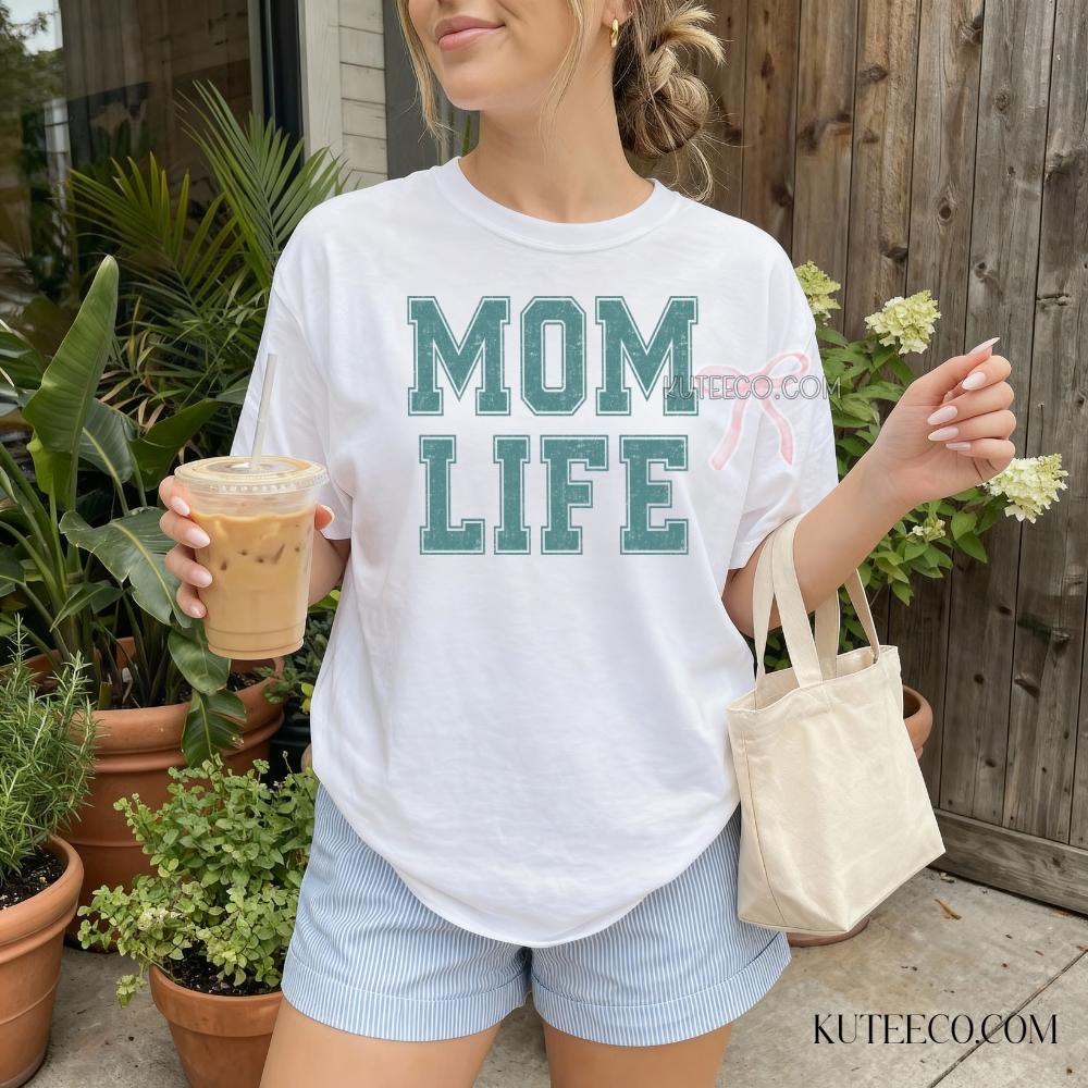 Mom Life- Comfort Colors Tee