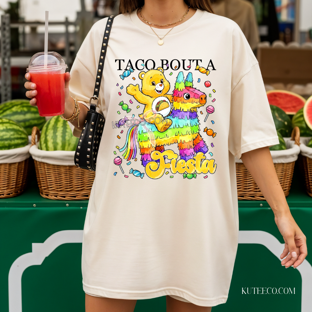 Taco Bout Fiesta- Comfort Colors Tee