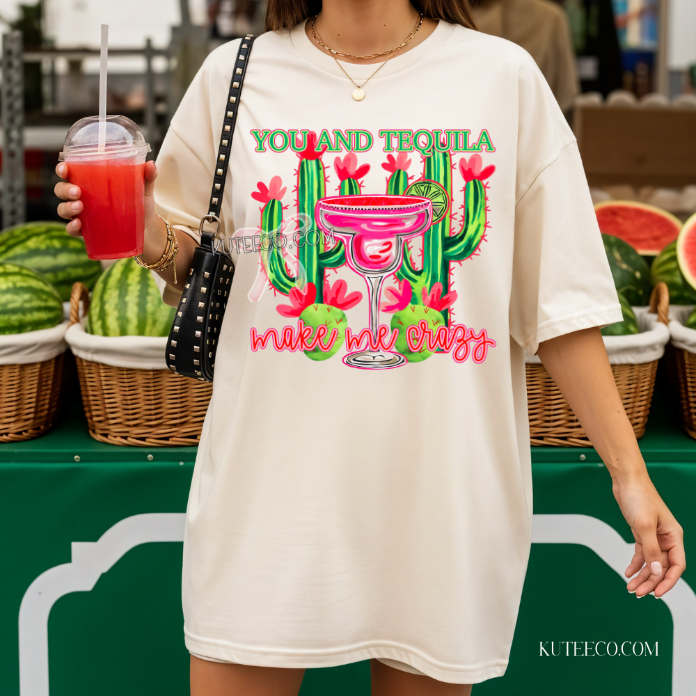 Tequila Crazy- Comfort Colors Tee